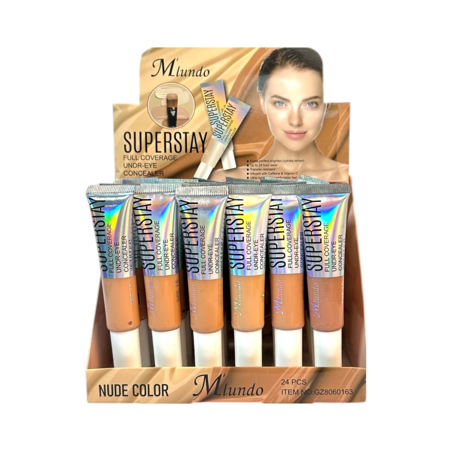 CORRECTOR LIQUIDO SUPER STAY SPF15 16ML M'LUNDO