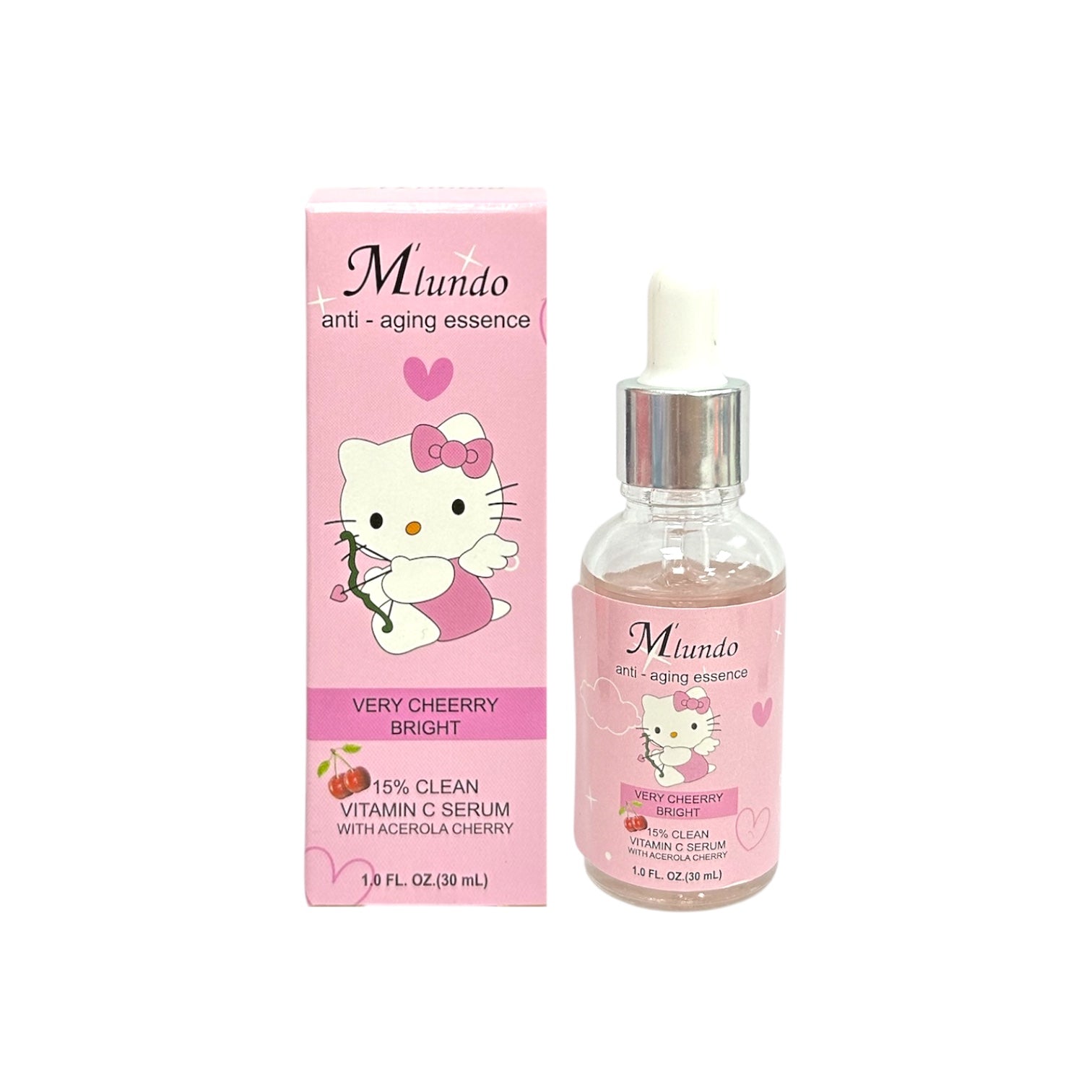 SUERO FACIAL CHERRY HELLO KITTY 30ML M'LUNDO