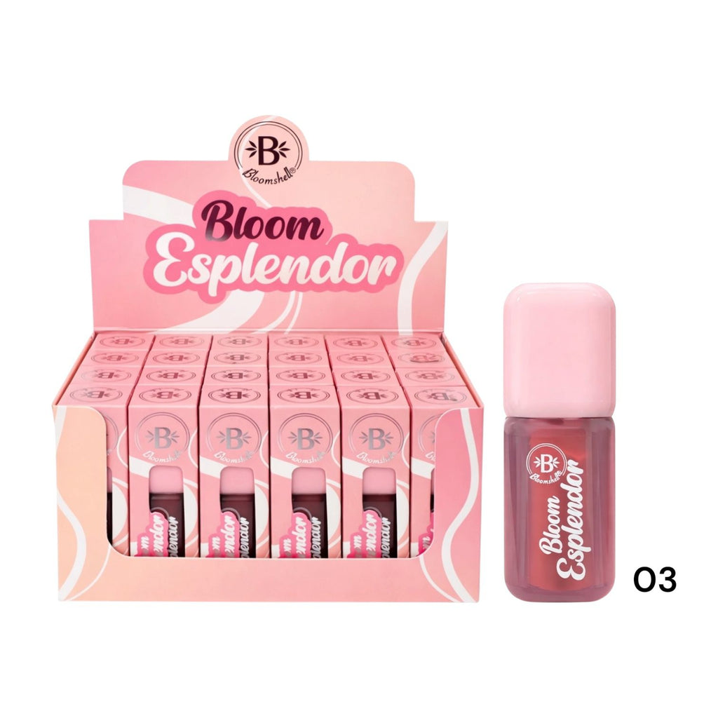 BRILLO GLOSS CON COLOR BLOOM ESPLENDOR TONO 03 4.8ML BLOOMSHELL
