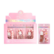 DUO BRILLO NUDE + MINI GLOSS BLOOMSHELL
