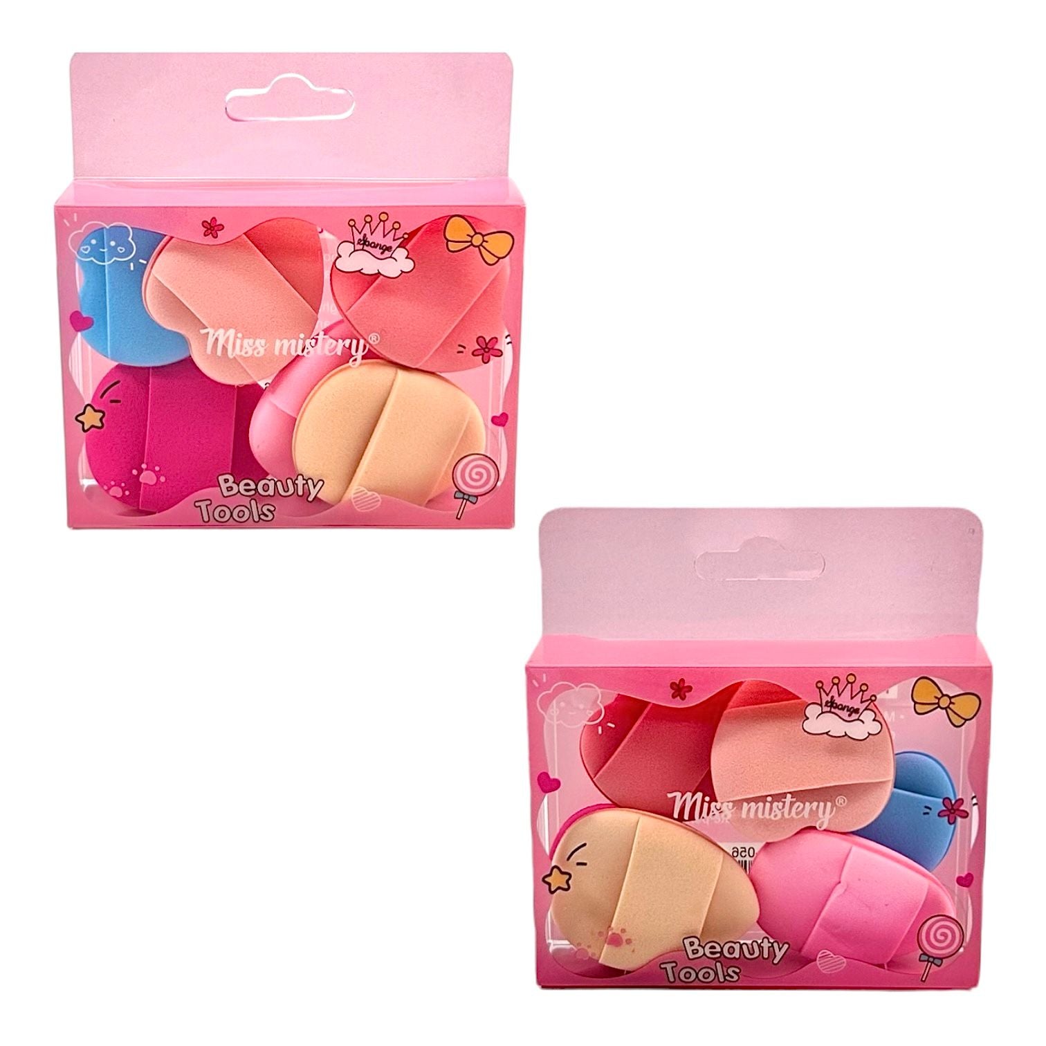 SET X6 MINI BORLITAS MISS MISTERY BEAUTY TOOLS