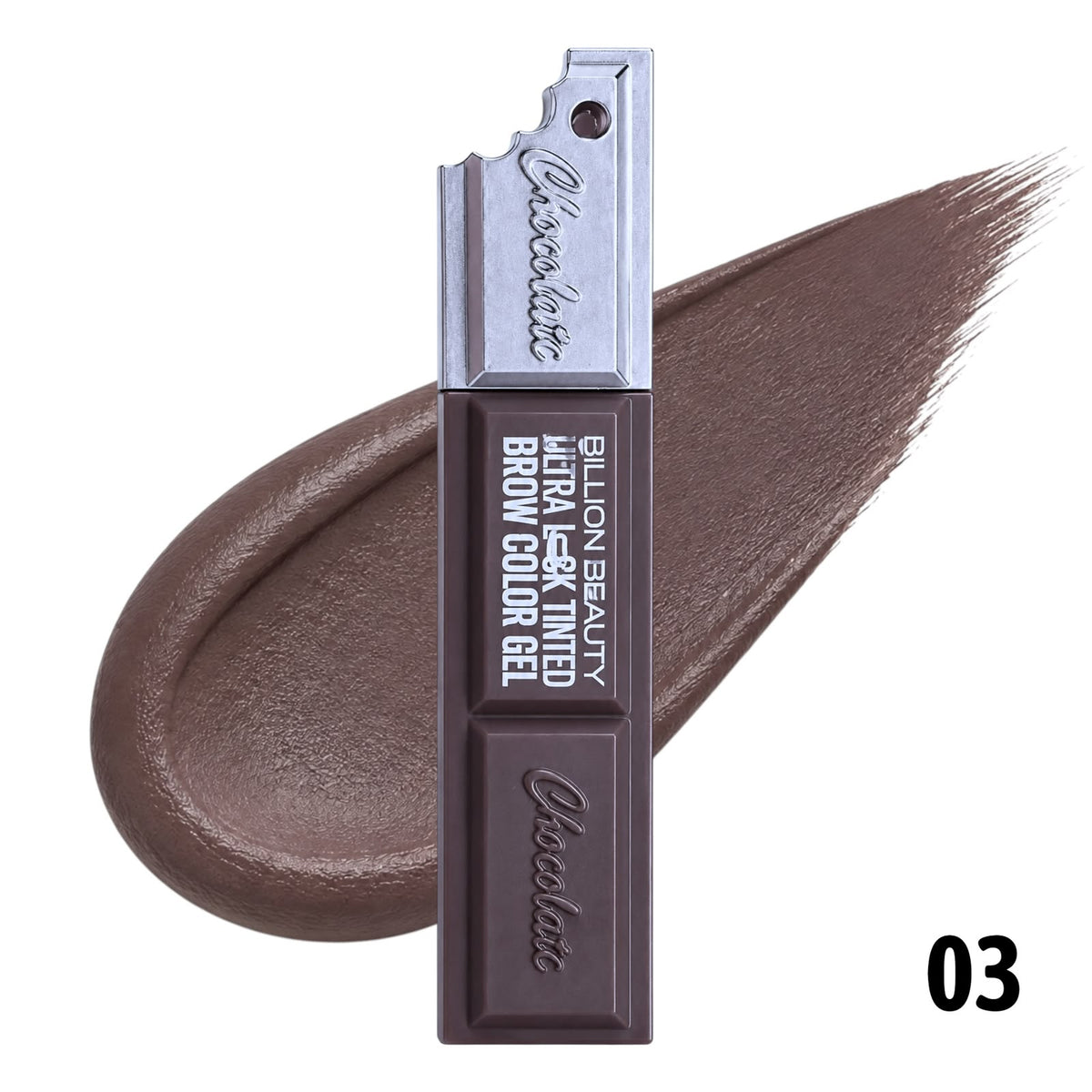 SET X3 TINTE PERFILADOR Y LAPIZ DE CEJAS CHOCOLATE BILLION BEAUTY