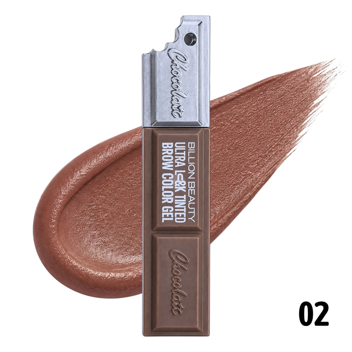 SET X3 TINTE PERFILADOR Y LAPIZ DE CEJAS CHOCOLATE BILLION BEAUTY