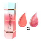 RUBOR CON ESPONJITA Y BRILLO GLITTER 2EN1 BILLION BEAUTY