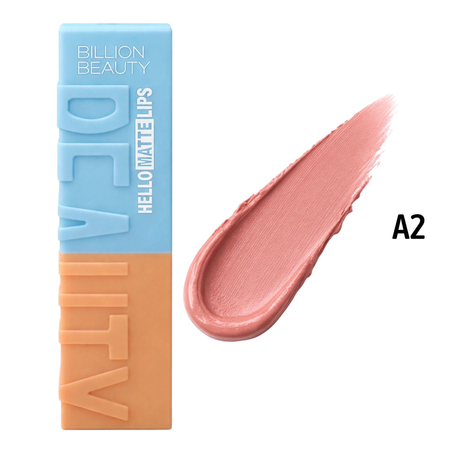 LABIAL EN BARRA BEAUTY HELLO MATTE LIPS BILLION BEAUTY