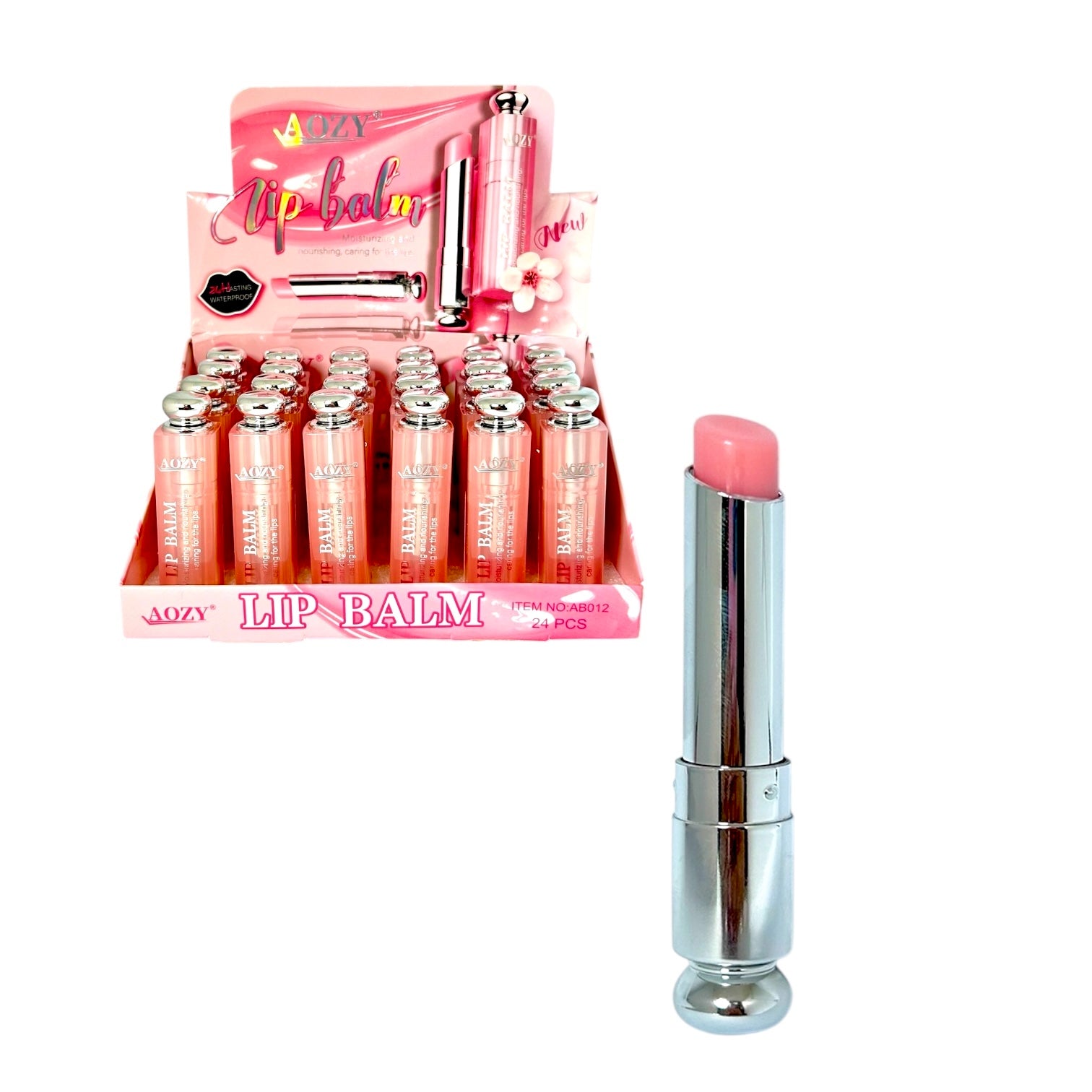 BALSAMO DE LABIOS MAGICO TAPA PLATEADA AOZY