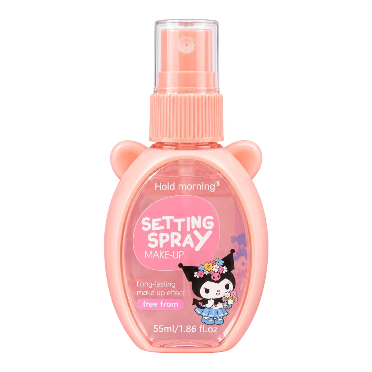 FIJADOR DE MAQUILLAJE SETTING SPRAY KUROMI 55ML HOLD MORNING