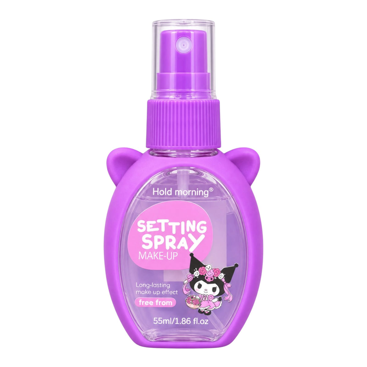 FIJADOR DE MAQUILLAJE SETTING SPRAY KUROMI 55ML HOLD MORNING