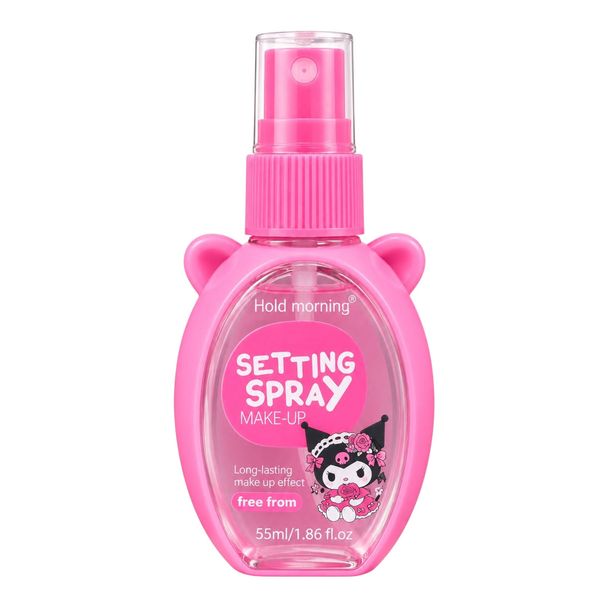 FIJADOR DE MAQUILLAJE SETTING SPRAY KUROMI 55ML HOLD MORNING