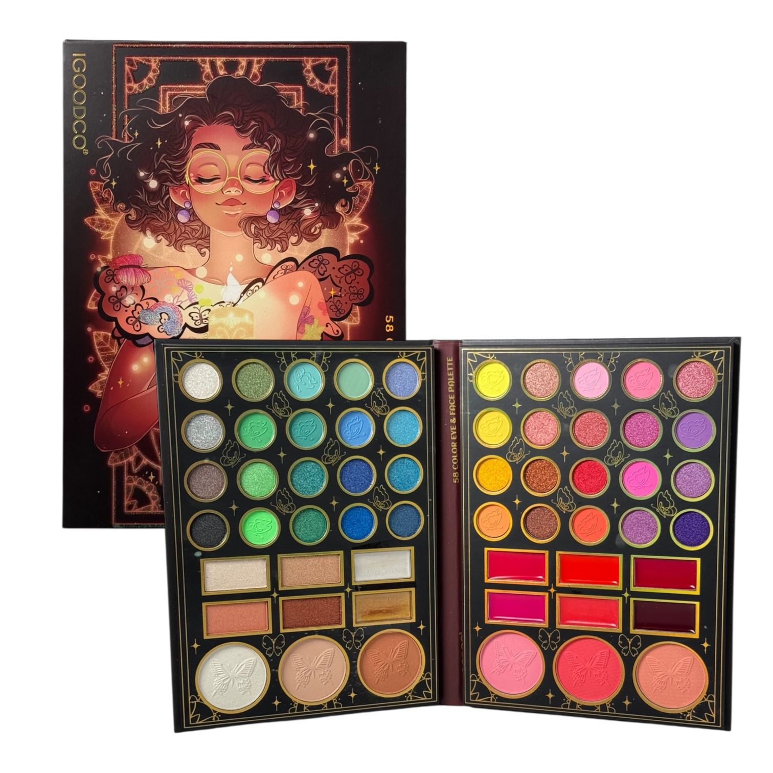 PALETA DE SOMBRAS X58 TONOS MIRABEL ENCANTO IGOODCO