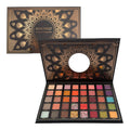 PALETA DE SOMBRAS X40 TONOS MANDALA DORADA/NEGRA IGOODCO