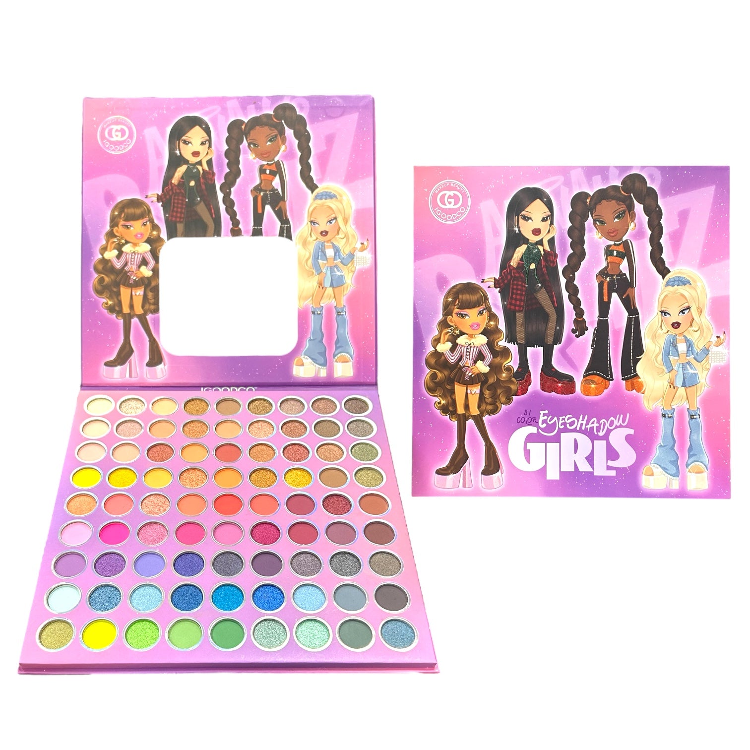 PALETA DE SOMBRAS X81 TONOS BRATZ GIRLS IGOODCO