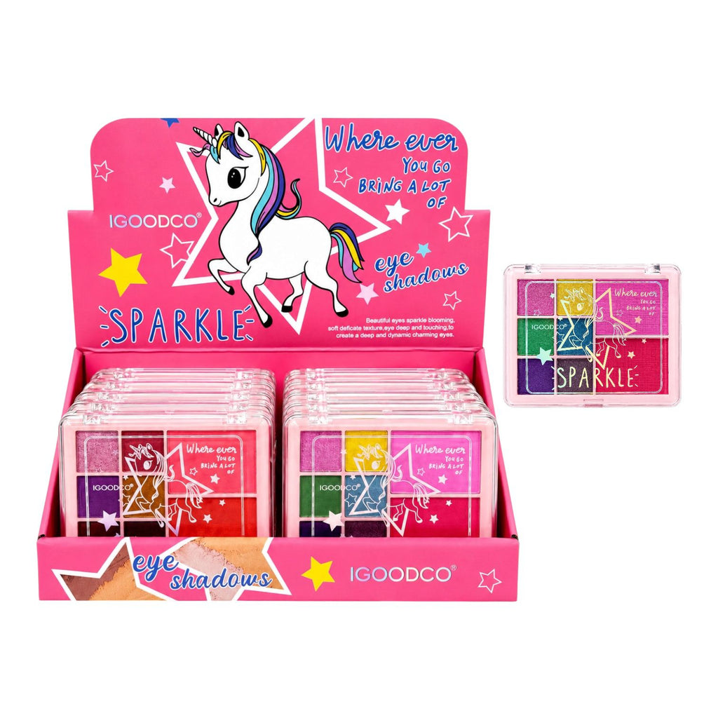 PALETA X8 UNICORNIO SPARKLE IGOODCO