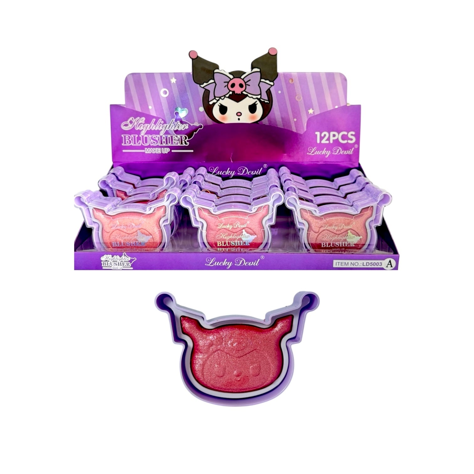 RUBOR SATINADO CARA KUROMI LUCKY DEVIL