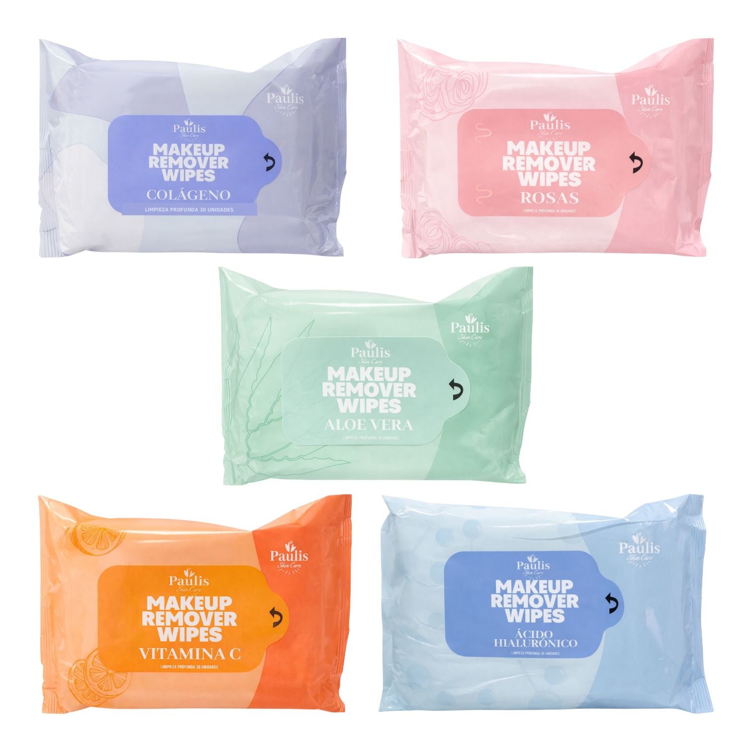 TOALLITAS DESMAQUILLANTES X30 PAULIS