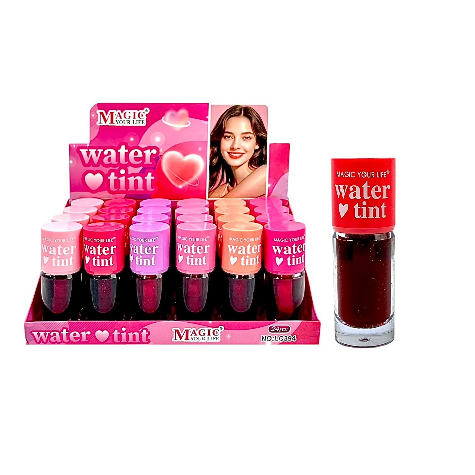TINTA DE LABIOS CON APLICADOR GRANDE WATER TINT MAGIC YOUR LIFE