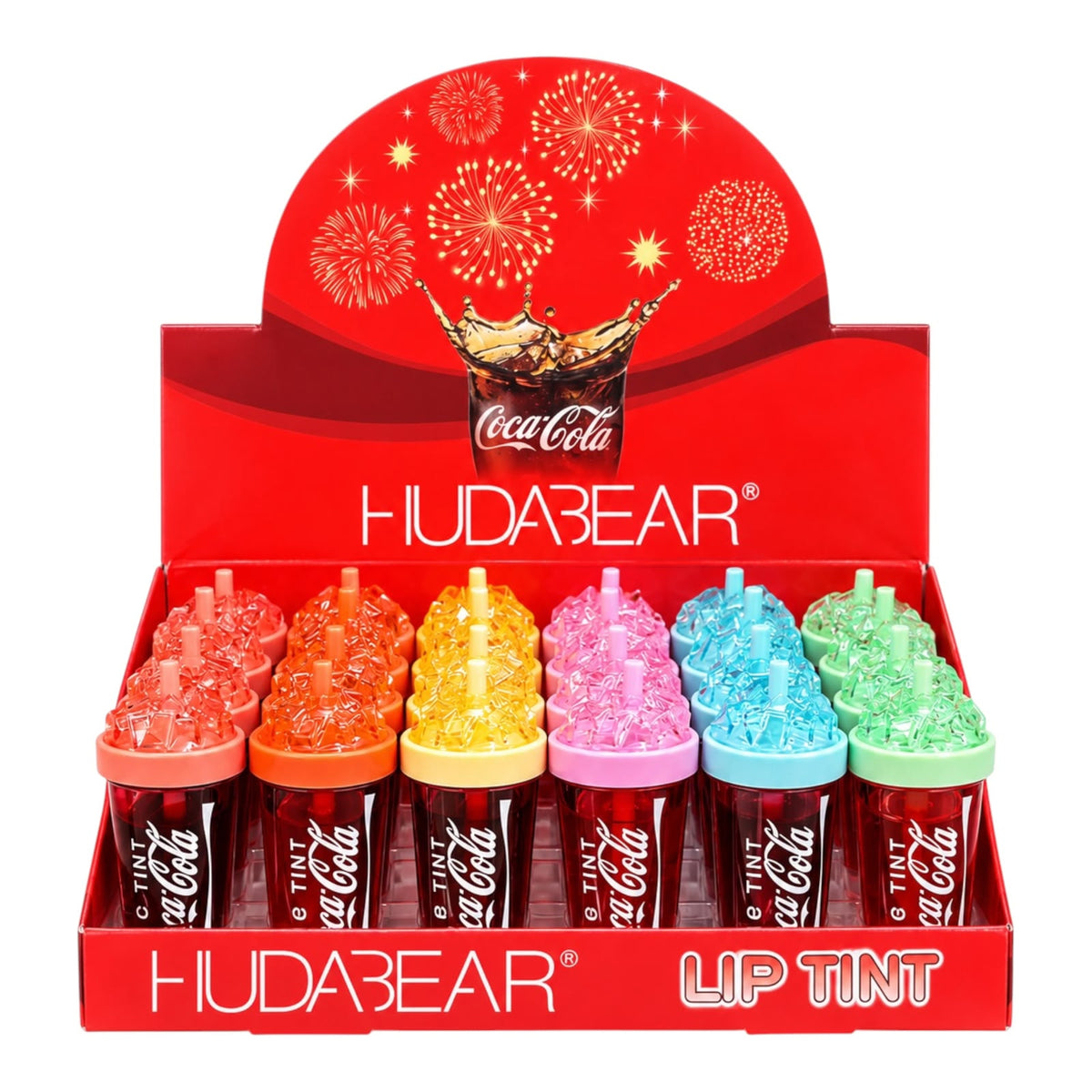 TINTA DE LABIOS COCA COLA HUDABEAR