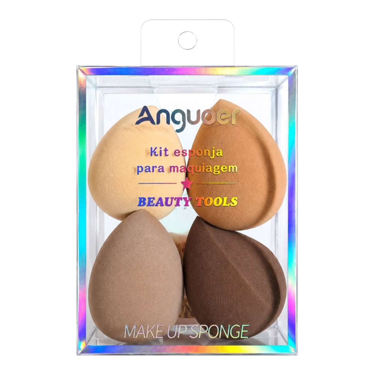 KIT BEAUTY BLENDER X4 ANGUOER