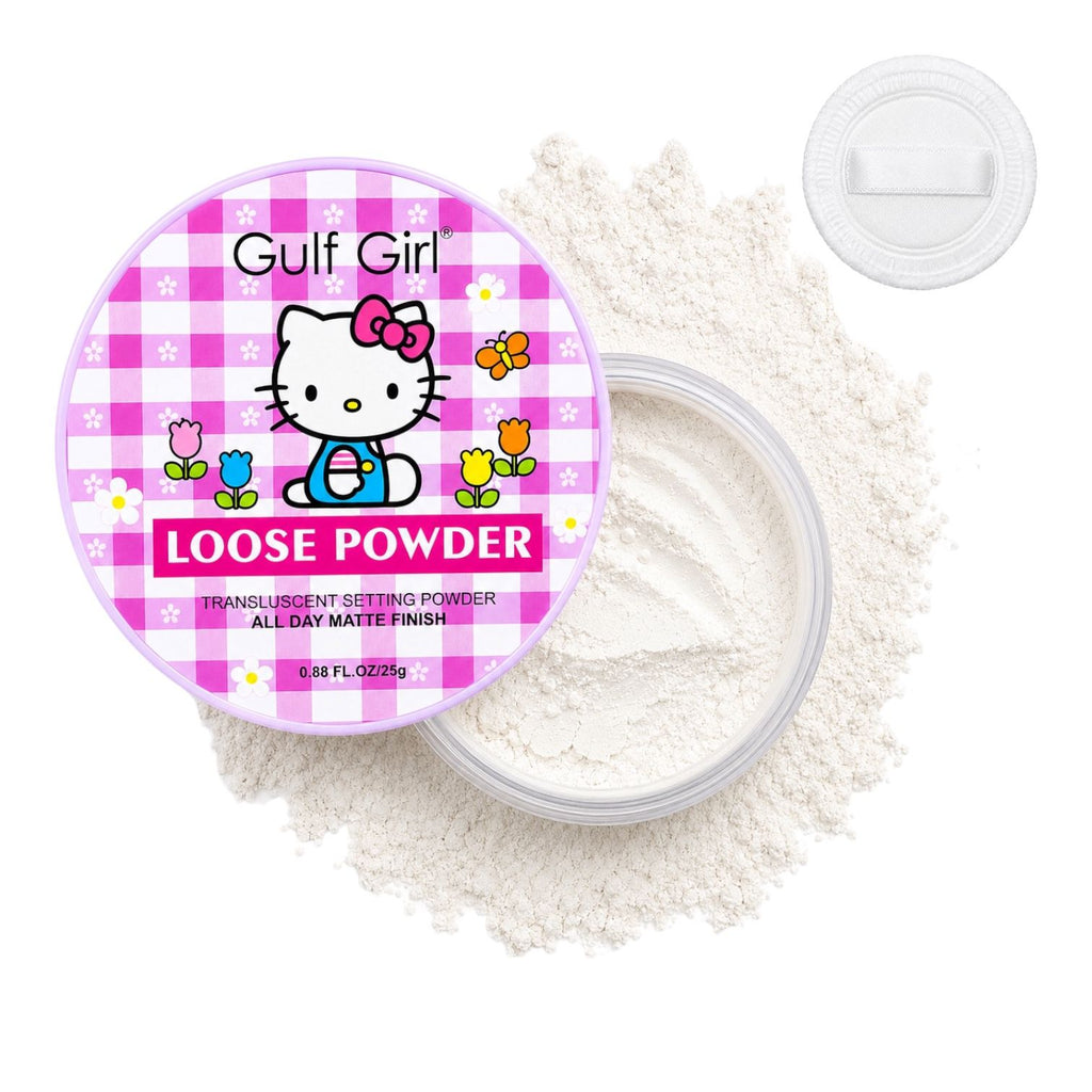 POLVO SUELTO TRASLUCIDO HELLO KITTY 25G GULF GIRL