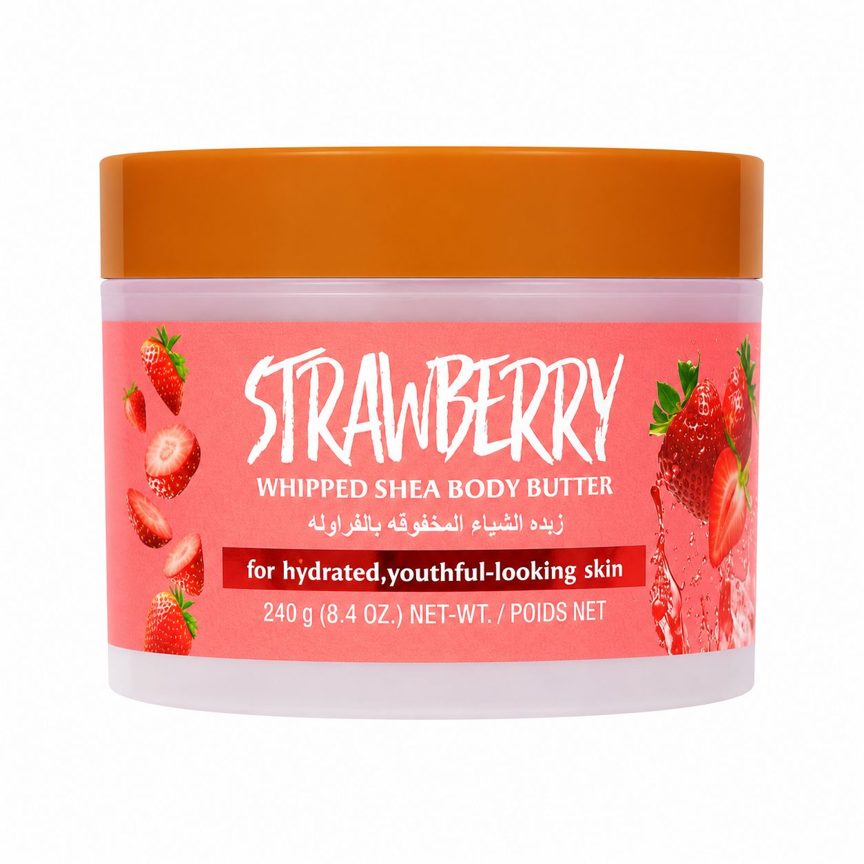 MANTEQUILLA CORPORAL STRAWBERRY WATERMELON 240G RAKO