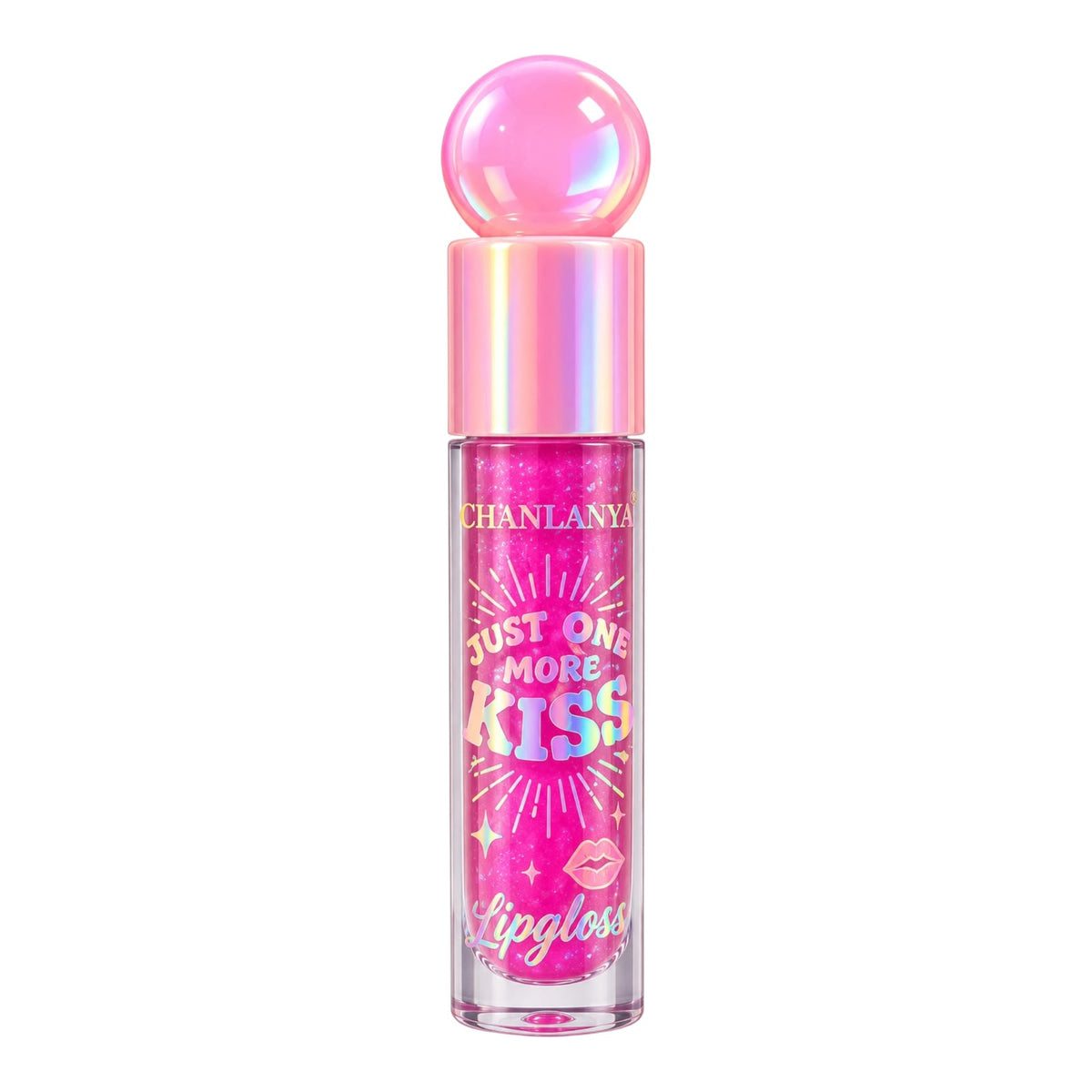 BRILLO GLOSS MAGICO TAPA CORAZON BOLITA CONCHA 6ML CHANLANYA
