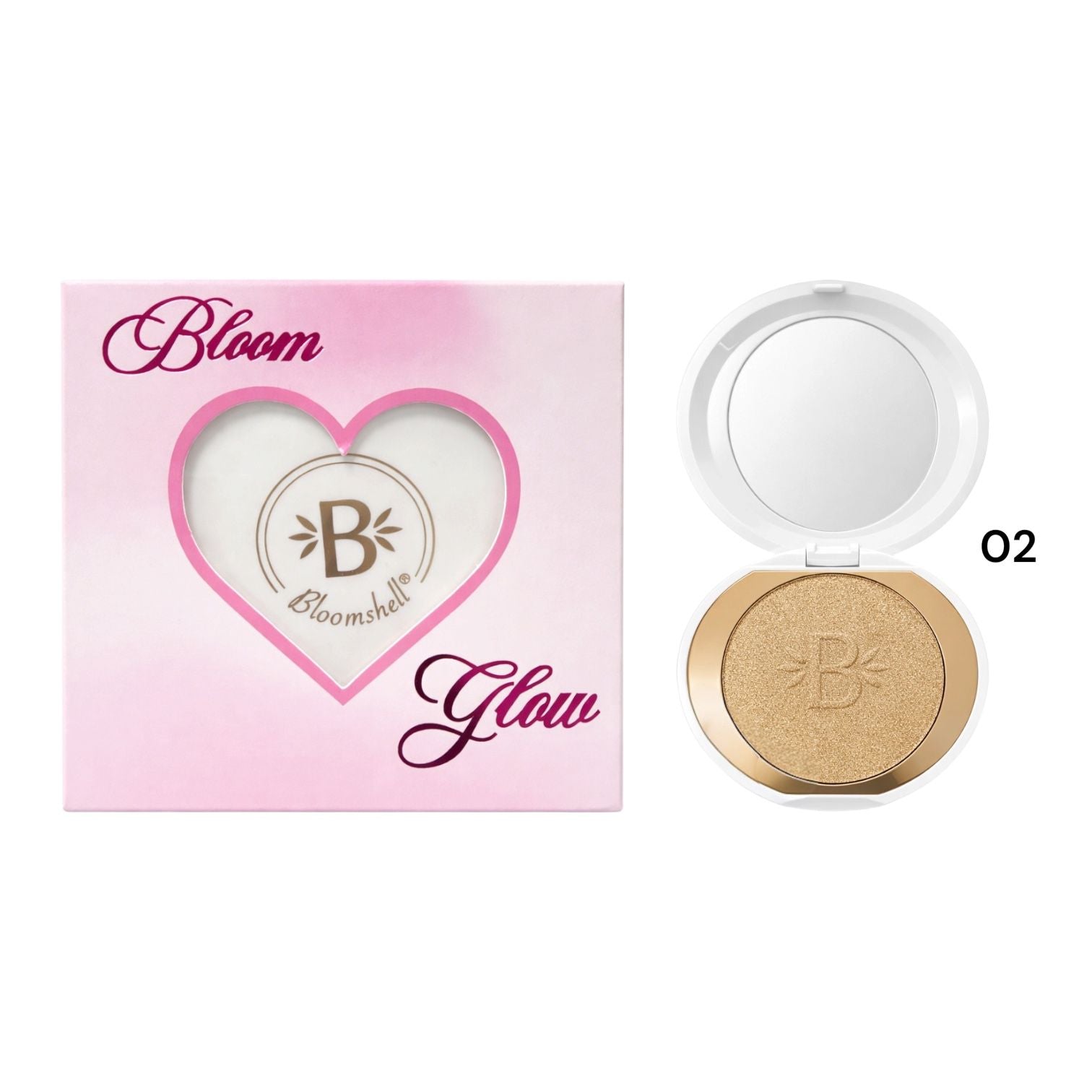 ILUMINADOR EN POLVO BLOOM GLOW BLOOMSHELL