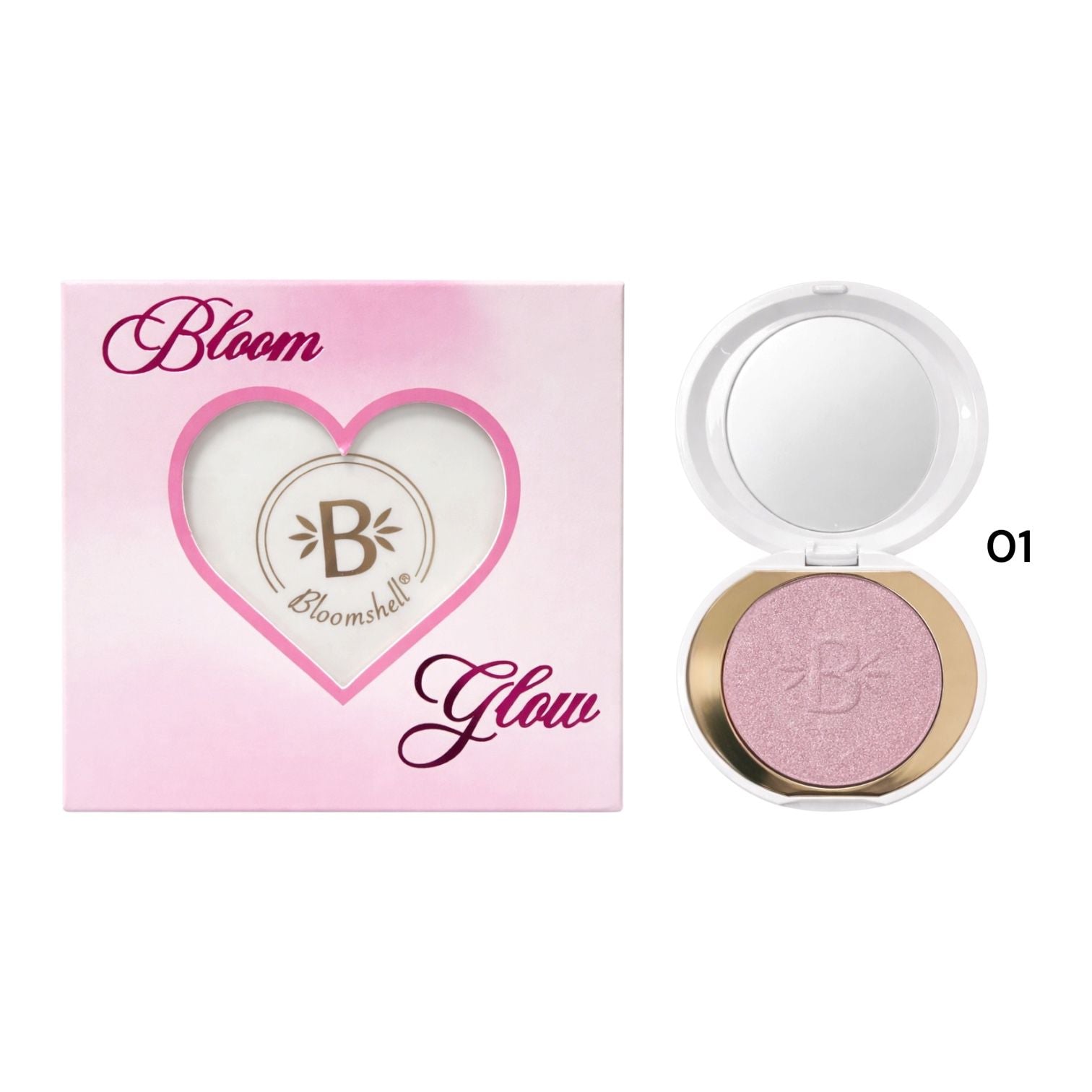 ILUMINADOR EN POLVO BLOOM GLOW BLOOMSHELL