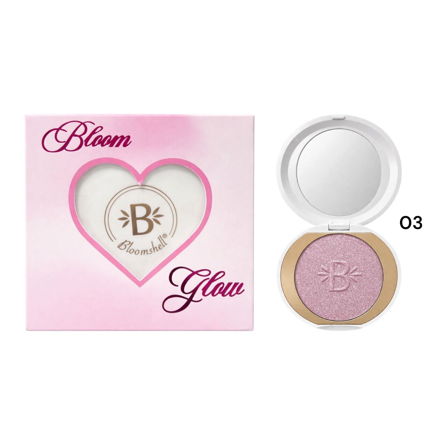 ILUMINADOR EN POLVO BLOOM GLOW BLOOMSHELL