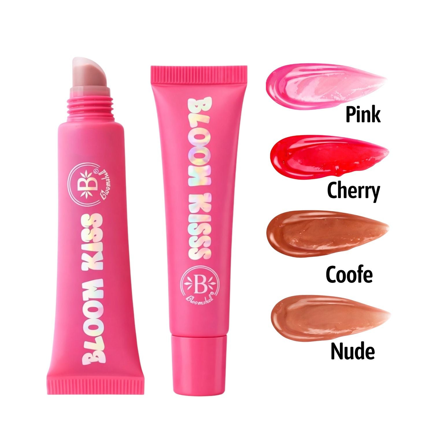 BRILLO GLOSS CON COLOR BLOOM KISS BLOOMSHELL