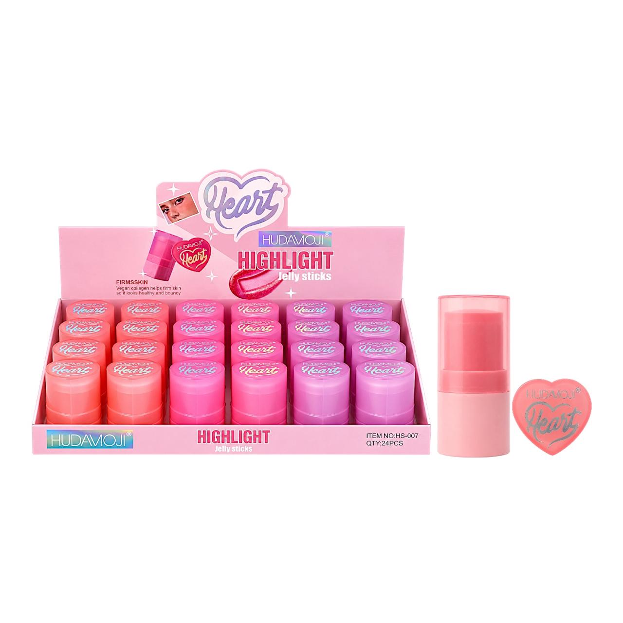 ILUMINADOR JELLY HEART CORAZON HUDAMOJI