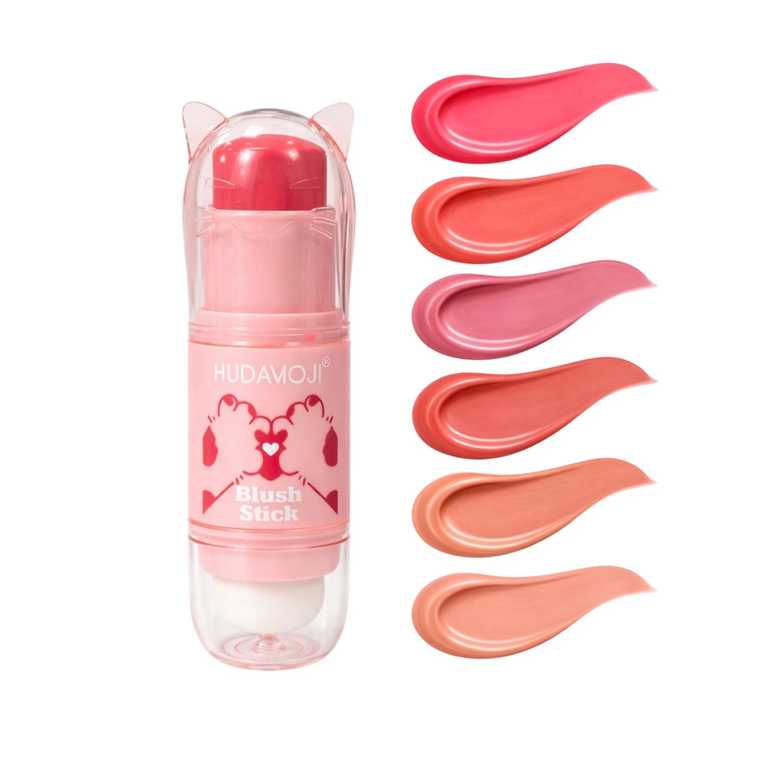 RUBOR EN BARRA CON ESPONJITA GATICO PATICA HUDAMOJI