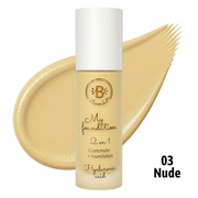 BASE LIQUIDA 2EN1 TONO 03 NUDE BLOOMSHELL