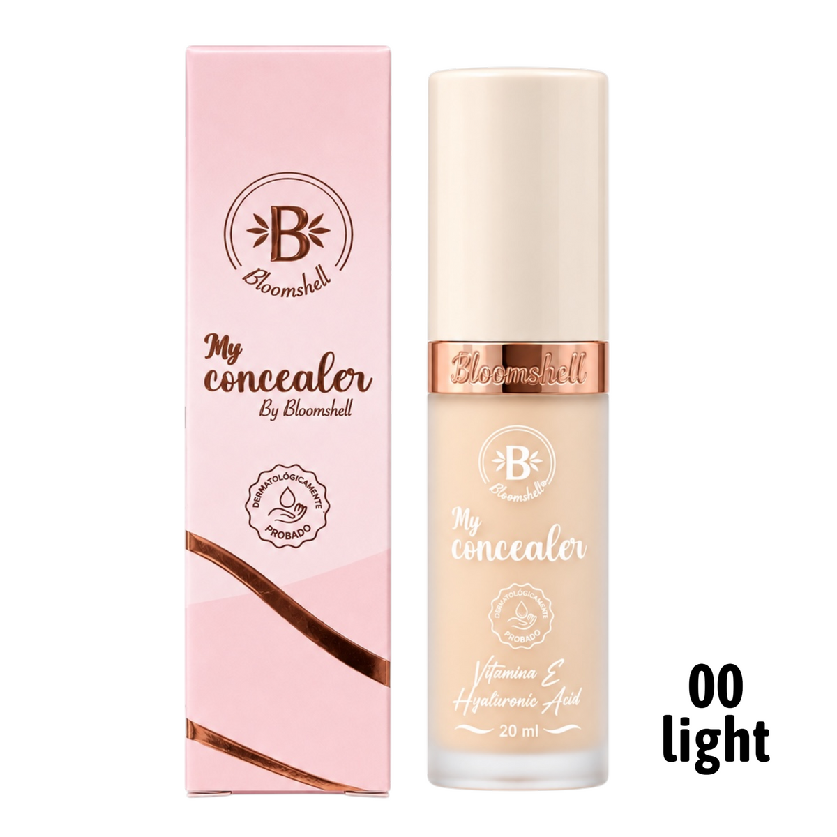 CORRECTOR LIQUIDO GRANDE TONO 00 LIGHT 20ML BLOOMSHELL