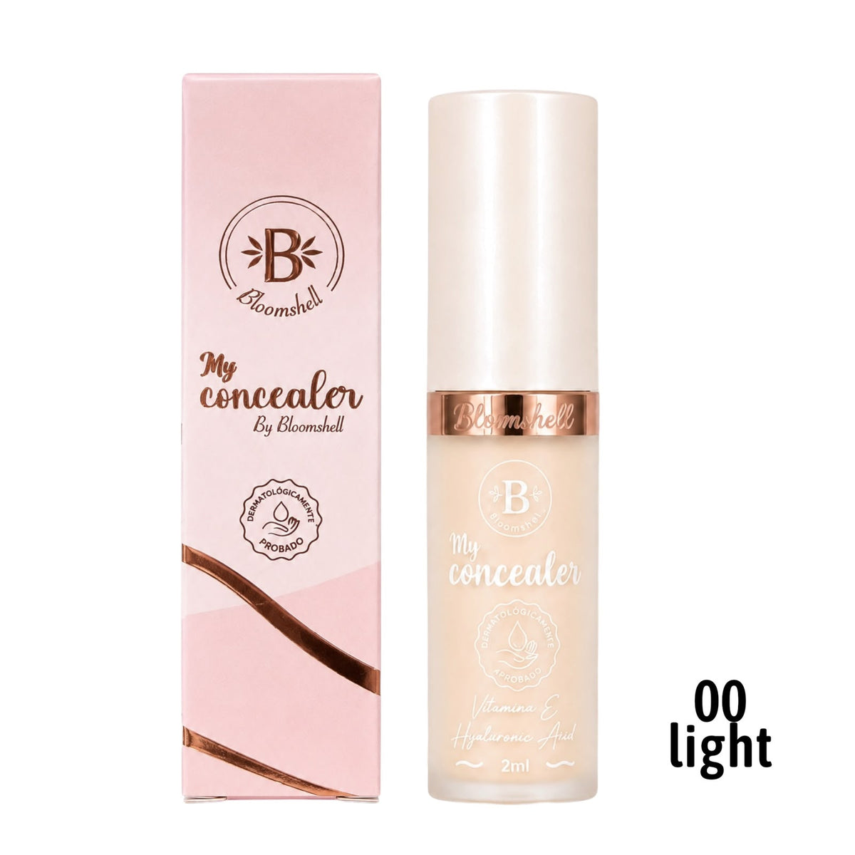 CORRECTOR LIQUIDO PEQUE TONO 00 LIGHT 10ML BLOOMSHELL