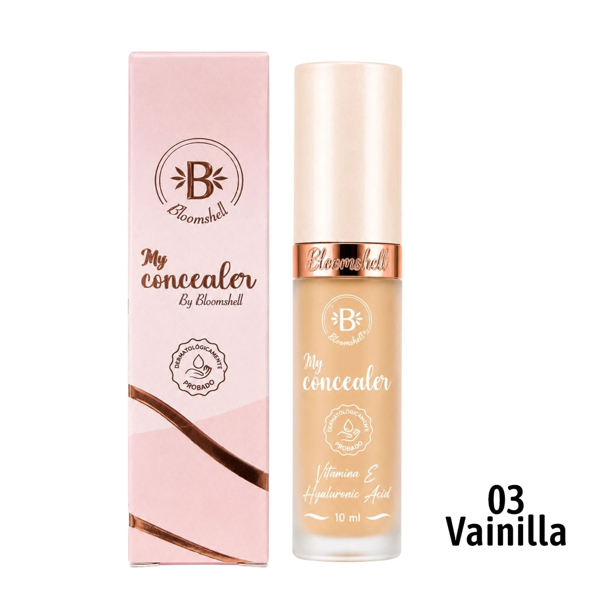 CORRECTOR LIQUIDO PEQUE TONO 03 VAINILLA 10ML BLOOMSHELL