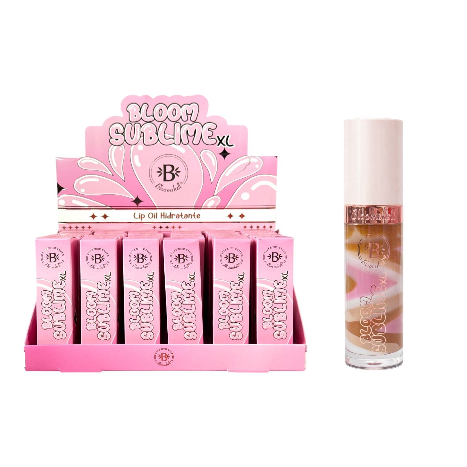 BRILLO GLOSS XL BLOOM SUBLIME 18ML BLOOMSHELL