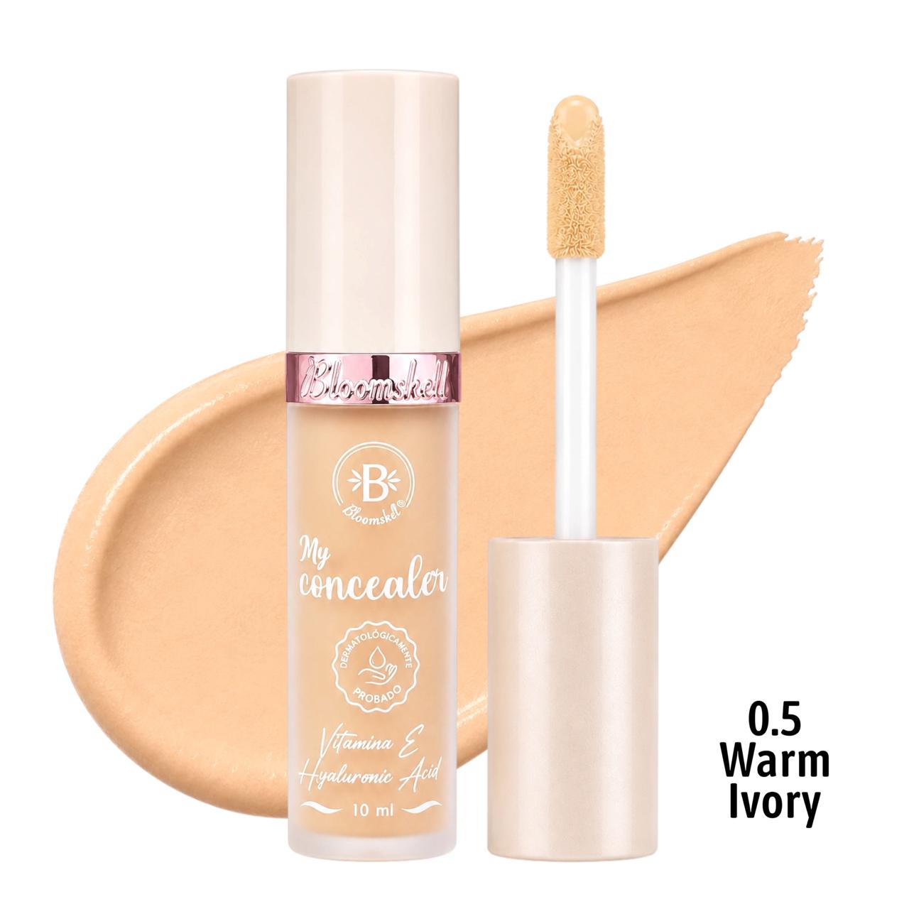 CORRECTOR LIQUIDO PEQUE TONO 0.5 WARM IVORY 10ML BLOOMSHELL
