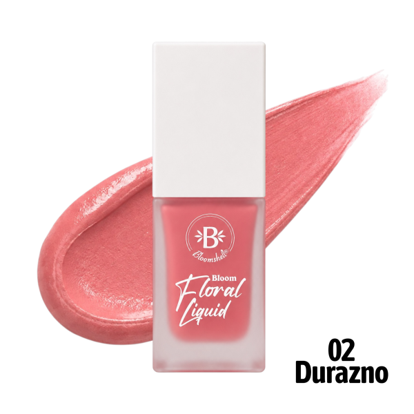 RUBOR LIQUIDO LUMINOSO BLOOM FLORAL LIQUID TONO 02 DURANNO 21ML BLOOMSHELL