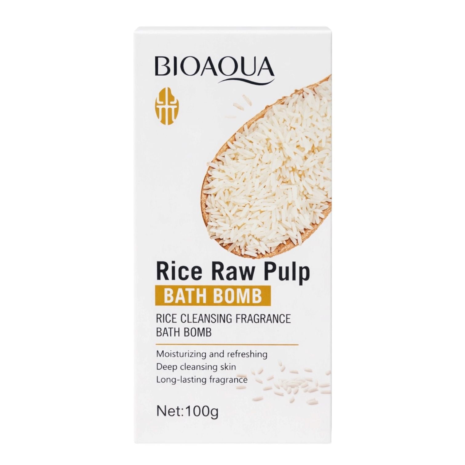 BOMBA DE BAÑO ARROZ 100G BIOAQUA