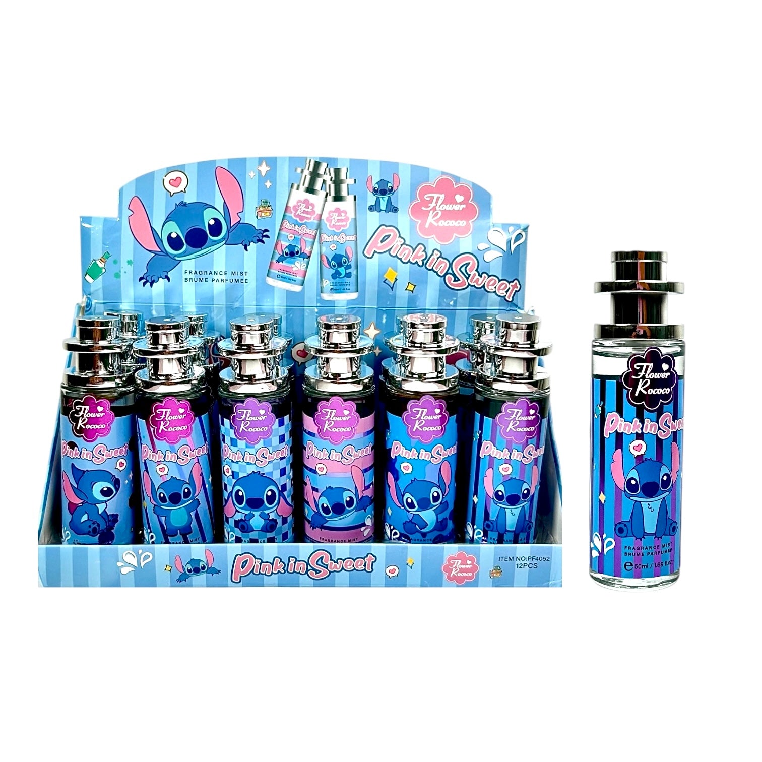 PERFUME PINK IN SWEET STITCH 50ML FLOWER ROCOCO