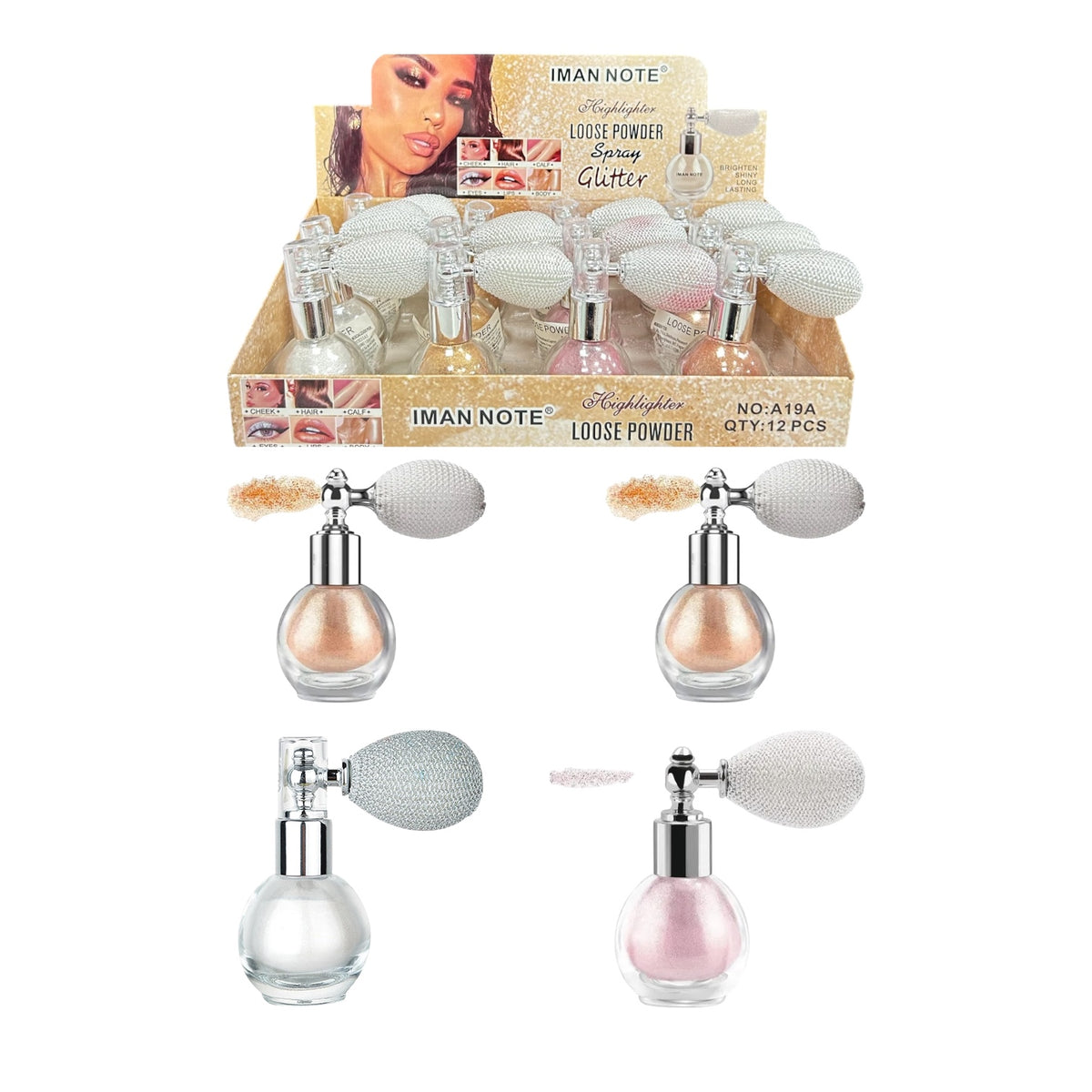 SPRAY POLVO DE HADAS 4 TONOS MOCALLURE