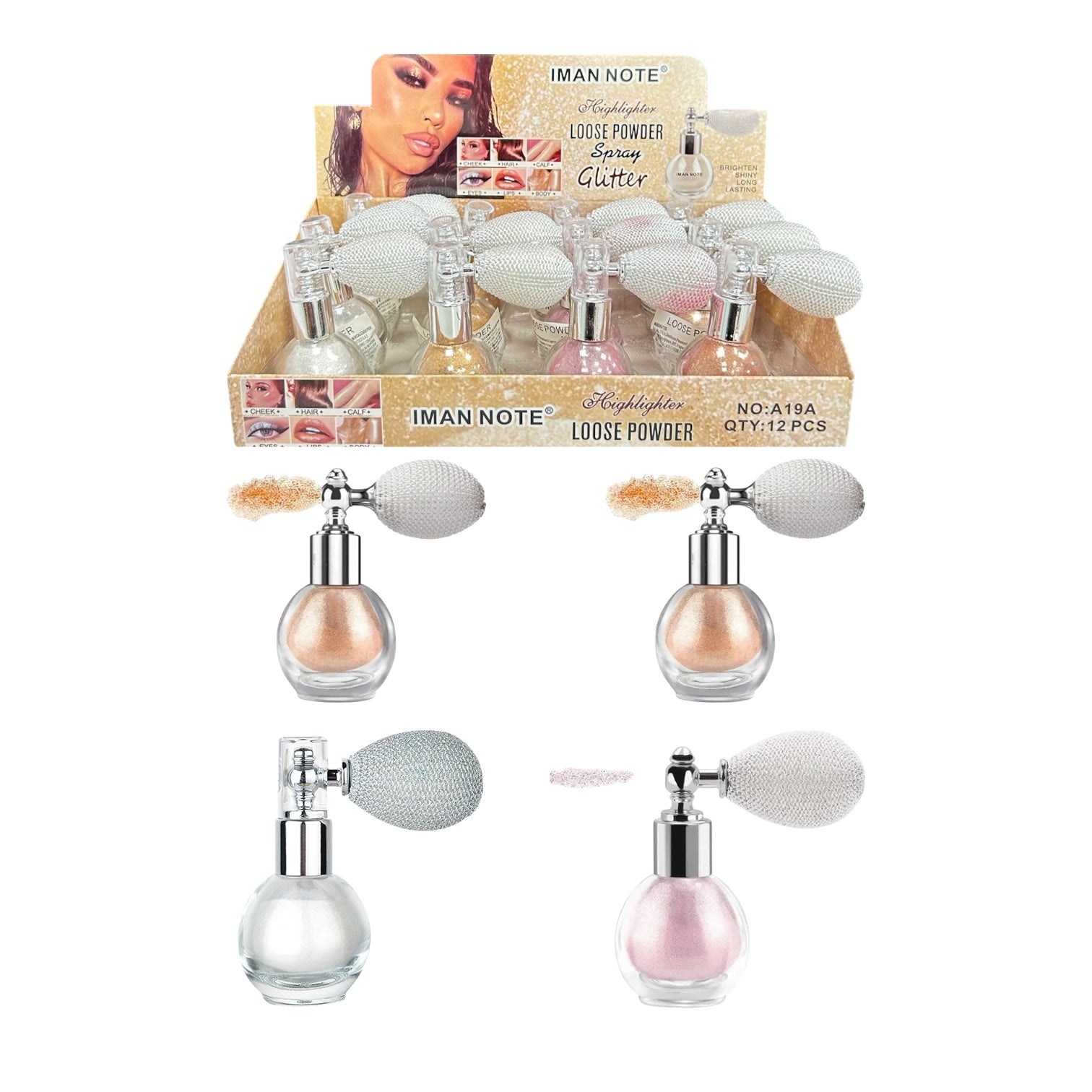 SPRAY POLVO DE HADAS 4 TONOS MOCALLURE
