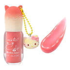 BRILLO GLOSS CATS HYDRA KISS LIP GLAZE GATICO LLAVERO HELLO KITTY PINK KEY
