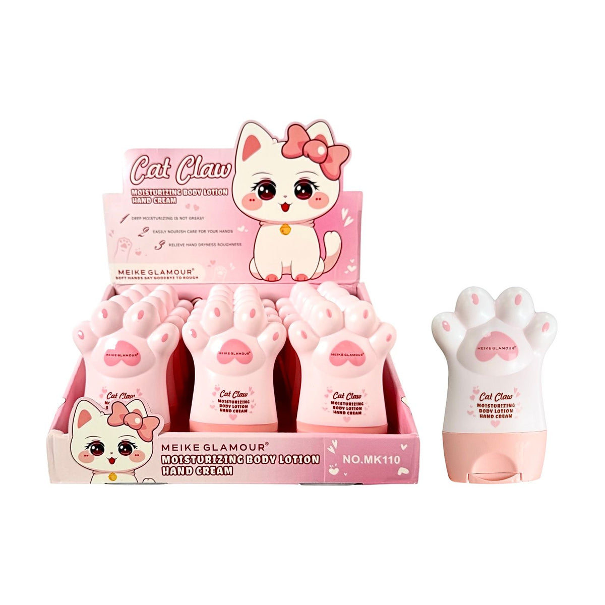 CREMA DE MANOS HUELLITA DE GATO CAT CLAW MEIKE GLAMOUR