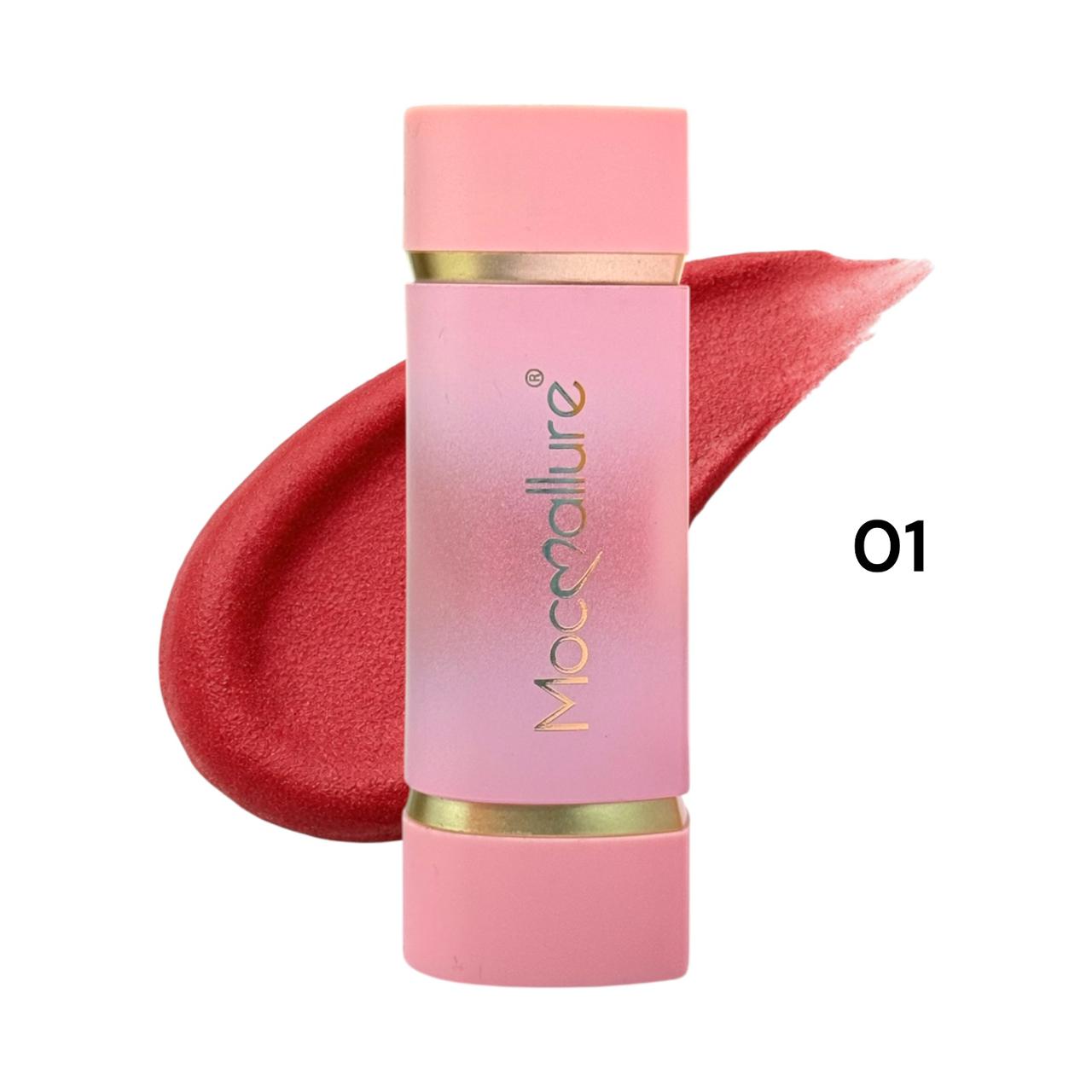 RUBOR 2EN1 CON ESPONJITA CORAZON MOCALLURE