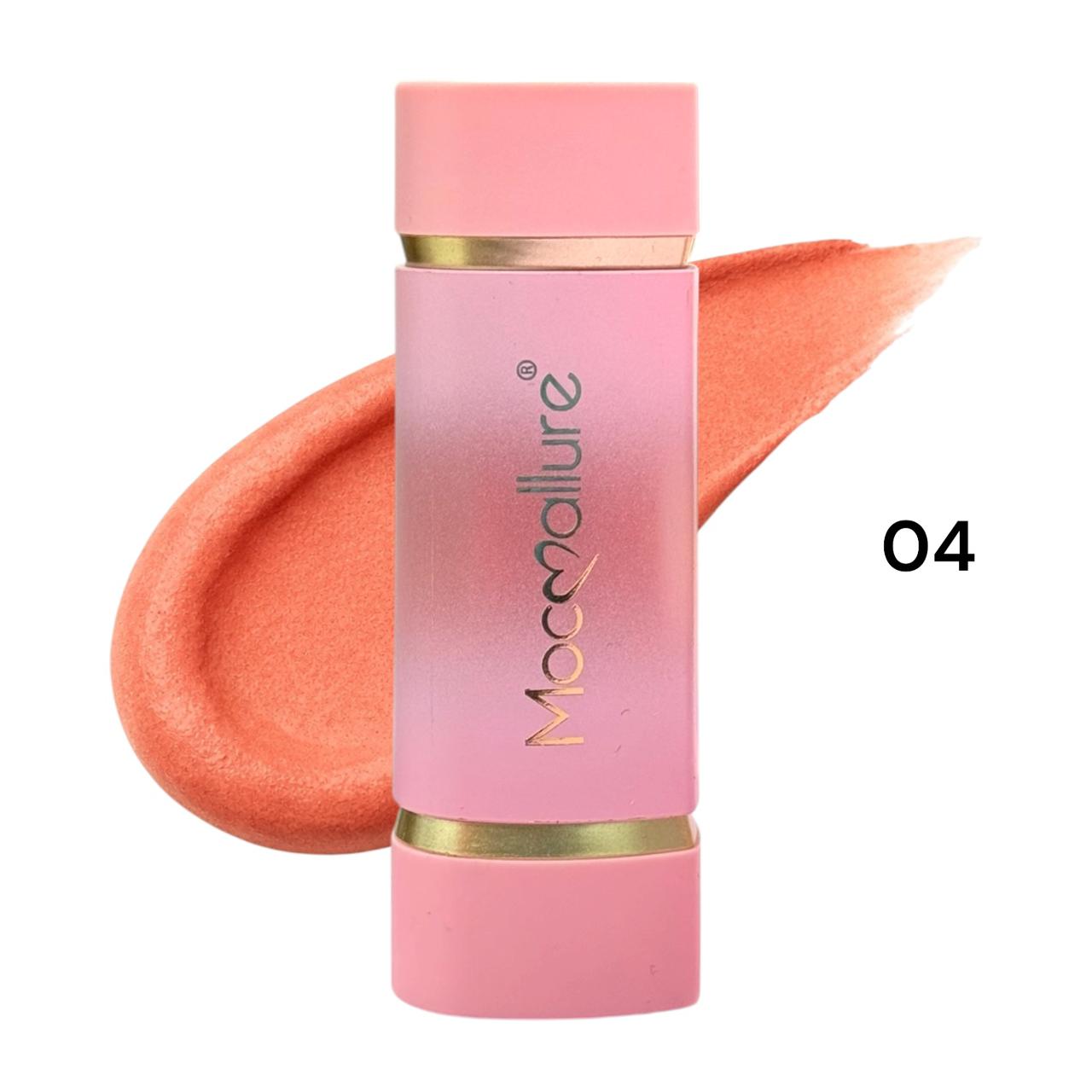 RUBOR 2EN1 CON ESPONJITA CORAZON MOCALLURE