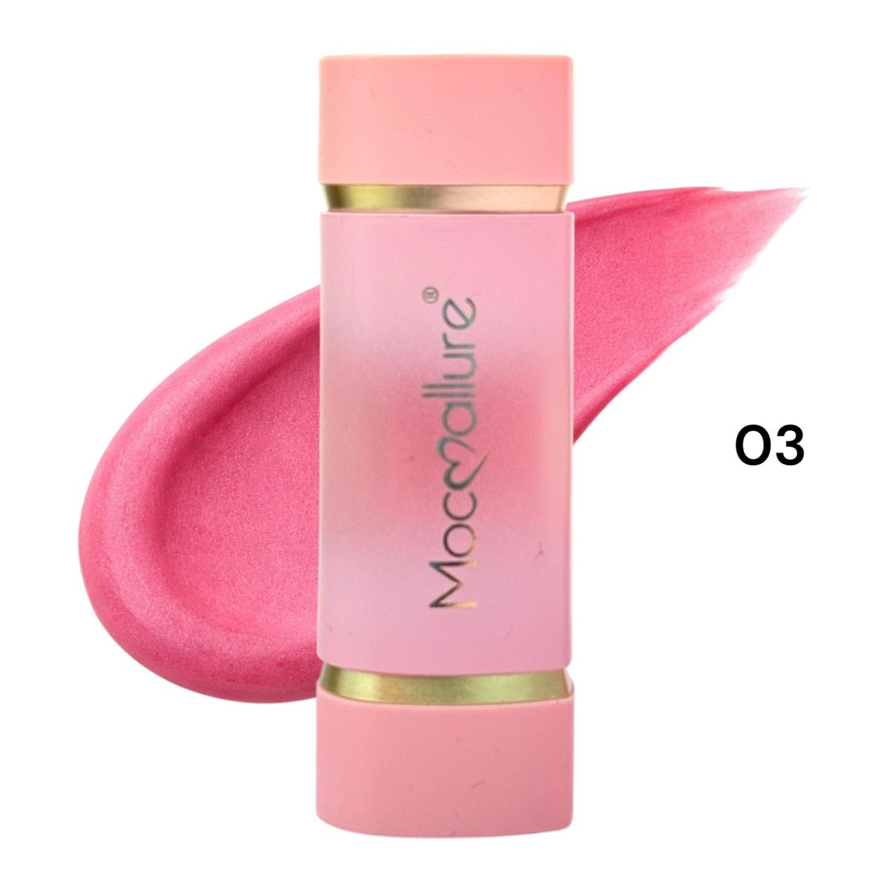 RUBOR 2EN1 CON ESPONJITA CORAZON MOCALLURE