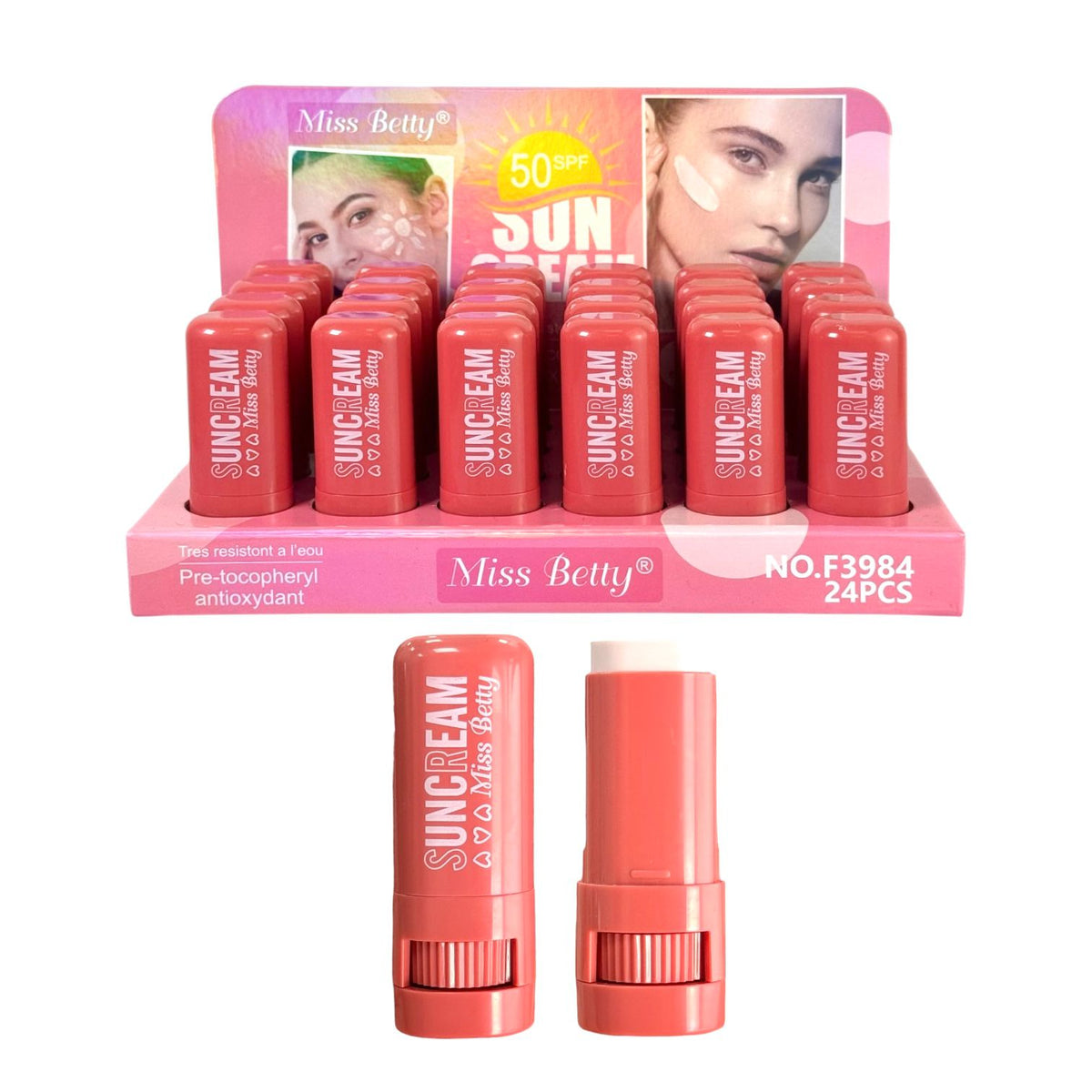 PROTECTOR SOLAR EN BARRA SUNSCREAM MISS BETTY