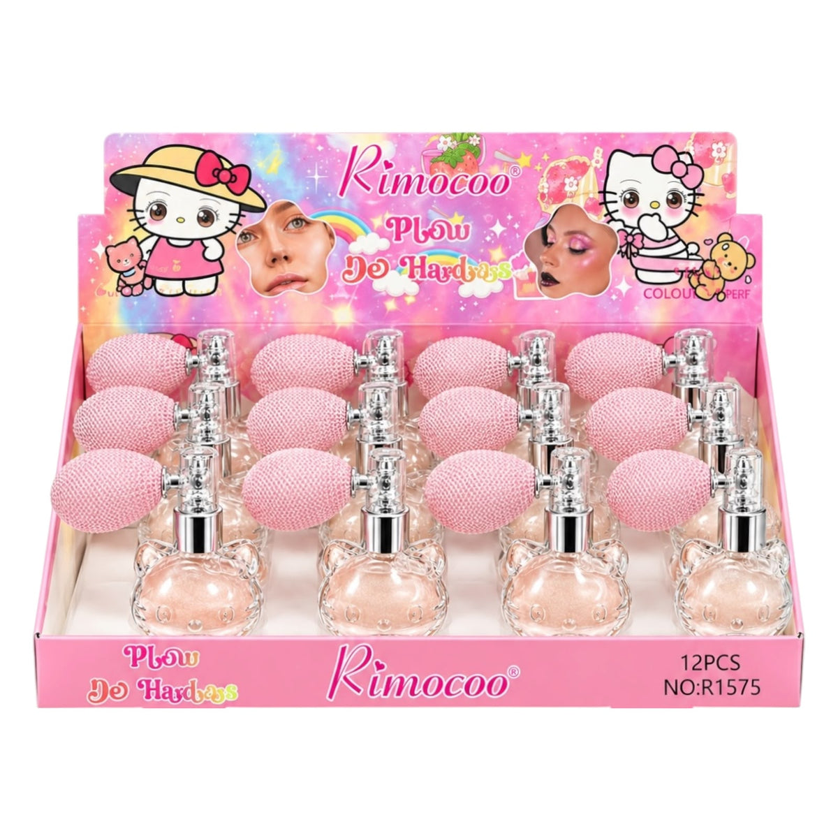 POLVO DE HADAS SPRAY CARA HELLO KITTY RIMOCOO / ROMANTIC RAIN