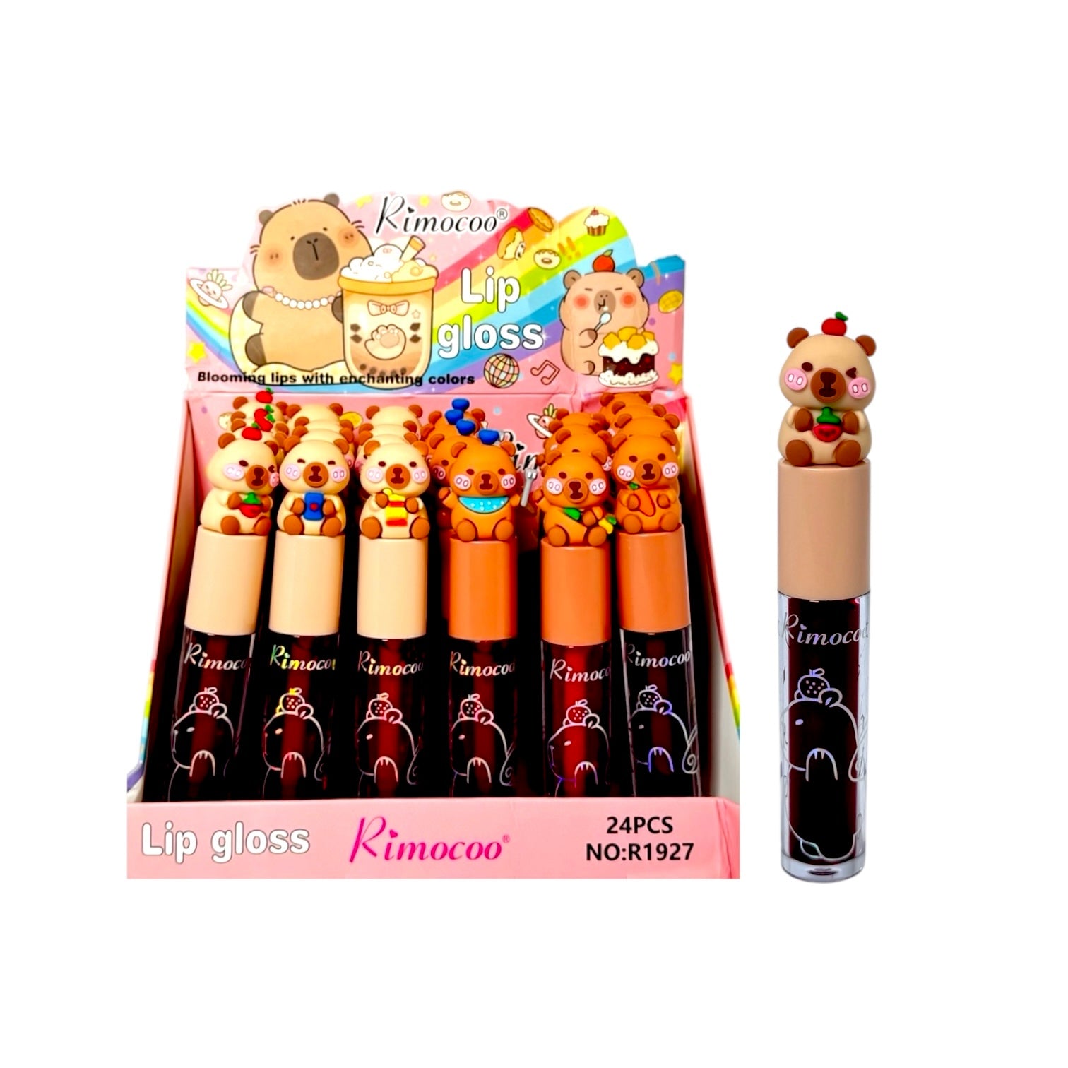 TINTA DE LABIOS CAPIBARA RIMOCOO